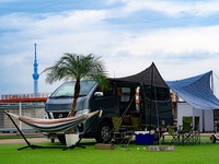 「焚き火OK」屋上オートデイキャンプ場、4月29日オープン 画像