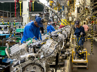 米トヨタ、ハイブリッド車向けエンジンの生産能力を増強…電動化を推進 画像