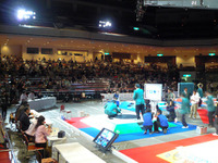 ロボット相撲全国大会、両国 国技館で開催 画像