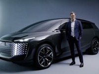 アウディ、次世代EVミニバン提案…ストレス検知機能や瞑想アプリ搭載 画像
