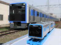 都営三田線6500形、運行開始記念プラレールの販売を開始 画像