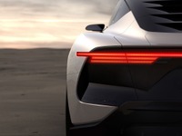 デロリアンの次世代EV、ティザー…8月に実車を発表予定 画像