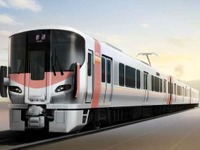 岡山・備後エリアに新型車両…「豊かで穏やか」をイメージした227系　2023年度から101両 画像