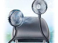 見た目よりも実用性重視! ヘッドレストツインファン K-FAN09 画像