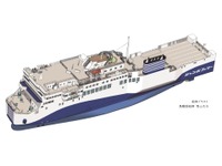 ジャンボフェリー新造船、浮かぶリゾート「あおい」…小豆島に就航　10月 画像