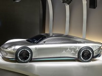 メルセデスAMGの次世代4ドアEVクーペ、2025年に市販の可能性も［詳細写真］ 画像