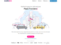 配車サービスKarhooは、2021年までに1日1.5万人に利用されるMaaSの構築を目標にする 画像