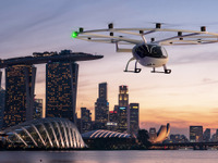 ドイツのボロコプター社、3年以内にシンガポールで「空飛ぶタクシー」を実用化 画像