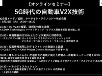 公開終了【セミナー見逃し配信】※プレミアム会員限定　5G時代の自動車V2X技術 画像