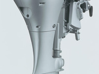 ホンダ、船外機部品に魚網からのリサイクル素材 画像