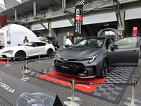 レースで開発されたトヨタ GRカローラ…スーパー耐久 第2戦で展示 画像