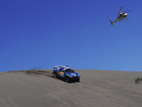 【ダカール09】雨で流れたり砂漠で火を噴いたりの前半戦 画像