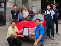 郷田鈑金が取得した「クラシックカーガレージ」認証とは？…ロードスター のレストア 画像