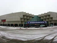 【デトロイトモーターショー09】開幕前日…寒風吹きすさぶ雪空に晴れ間は見えるか 画像