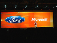 【CES 09】フォードCEO基調講演で『Sync』の次期バージョンを披露 画像