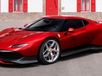 1台限りのフェラーリ、F40 のモチーフ採用の『SP38』…グッドウッド2022出展予定 画像