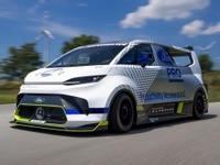 2000馬力のEVミニバン、0-100km/h加速は2秒以下…グッドウッド2022でフォードが提案 画像