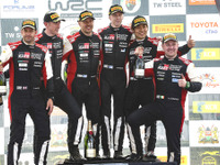 WRCサファリ、勝田貴元が2年連続表彰台の3位!!　トヨタ1～4位独占 画像