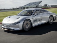 メルセデスベンツの次世代EV、航続1200km超を証明…『ヴィジョンEQXX』が走行テスト 画像