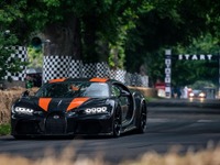 ブガッティ シロン 世界最高速仕様…グッドウッド2022ヒルクライムに登場 画像