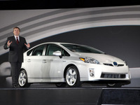 【デトロイトモーターショー09】トヨタ プリウス 新型発表 画像
