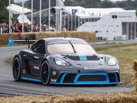 ポルシェ 718 ケイマン、1088馬力のEVに…将来のワンメイクレーサー提示［詳細写真］ 画像