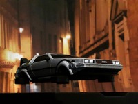 浮かび上がる「デロリアン・タイムマシーン」、1/43スケールで今夏発売へ 画像
