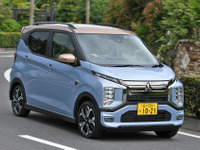 【三菱 eKクロスEV 新型試乗】i-MiEVから13年、ついに軽EVの時代が来た…御堀直嗣 画像