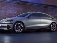 ヒョンデの「アイオニック」第2弾、ツインモーターは325馬力…新型EV『6』発表 画像