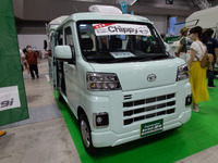 1分で乗用車からキャンピングカーに転換、軽キャンパー Chippy…東京キャンピングカーショー2022 画像