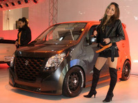 【東京オートサロン09】写真蔵…スズキ ワゴンR ロードボンバー 画像