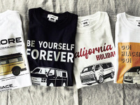 『ハイエース』を着こなそう! トヨタ公認のプリントTシャツ 画像