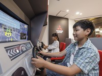 電動車の運転を疑似体験、キッザニア福岡にパビリオン出展…三菱自動車 画像