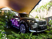 BMW iX1 にアートカー、持続可能性のメッセージをEVに表現［詳細写真］ 画像