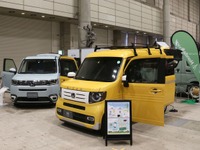 ステップワゴンとN-VANのキャンパー：アソモビ2022展示のパーツ全部付けたらいくら？ 画像