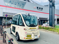 福岡市の一般公道で自動運転バス実証走行、試乗会も開催　8月24-28日 画像