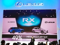 レクサス、5世代目となる新型 RX を東南アジア初披露…インドネシアモーターショー2022 画像