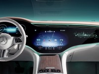 メルセデスベンツ『EQE SUV』今秋発表…MBUX ハイパースクリーン 設定 画像