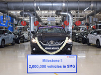 スズキ インド・グジャラート工場、累計生産200万台…5年6か月で達成 画像