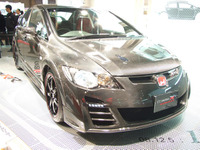 【東京オートサロン09】高剛性・超軽量の CIVIC MUGEN RR アドバンスド 画像