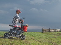 わんこ2匹と一緒に乗れる、電動バイク『ポニー』先行販売開始 画像