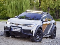 VWのEV『ID.4』、387馬力に強化…「持続可能なオフローダー」がコンセプト 画像