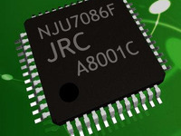 新日本無線、電子ボリューム付き 1チップパワーアンプを開発 画像
