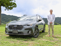 【スバル クロストレック 新型】中村社長「デザイン、安全性能、動的質感を全方位で進化」 画像