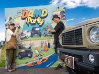 レトロ顔な軽バン・軽SUVが大集合! 車中泊から本格仕様まで盛りだくさん…DAMD PARTY 画像
