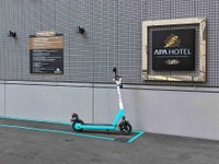 東横イン＆アパ、都内ホテルに「LUUP」導入…電動モビリティで近距離移動もラクラク 画像