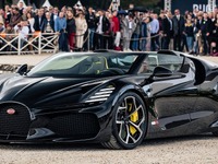 ブガッティの16気筒エンジンに最終章、1600馬力の『ミストラル』…欧州公開 画像