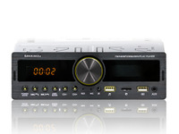 スマホの音楽を車のスピーカーで再生、Bluetooth内蔵1DINメディアプレーヤー「1DIN008」 画像