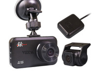 GPS搭載でフロント最大1440P録画、3インチ液晶ドラレコ MAXWIN「DVR-D028」 画像