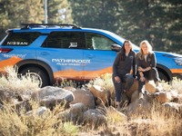 日産のSUV「パスファインダー」オフロード仕様が女性だけのラリー出走 画像